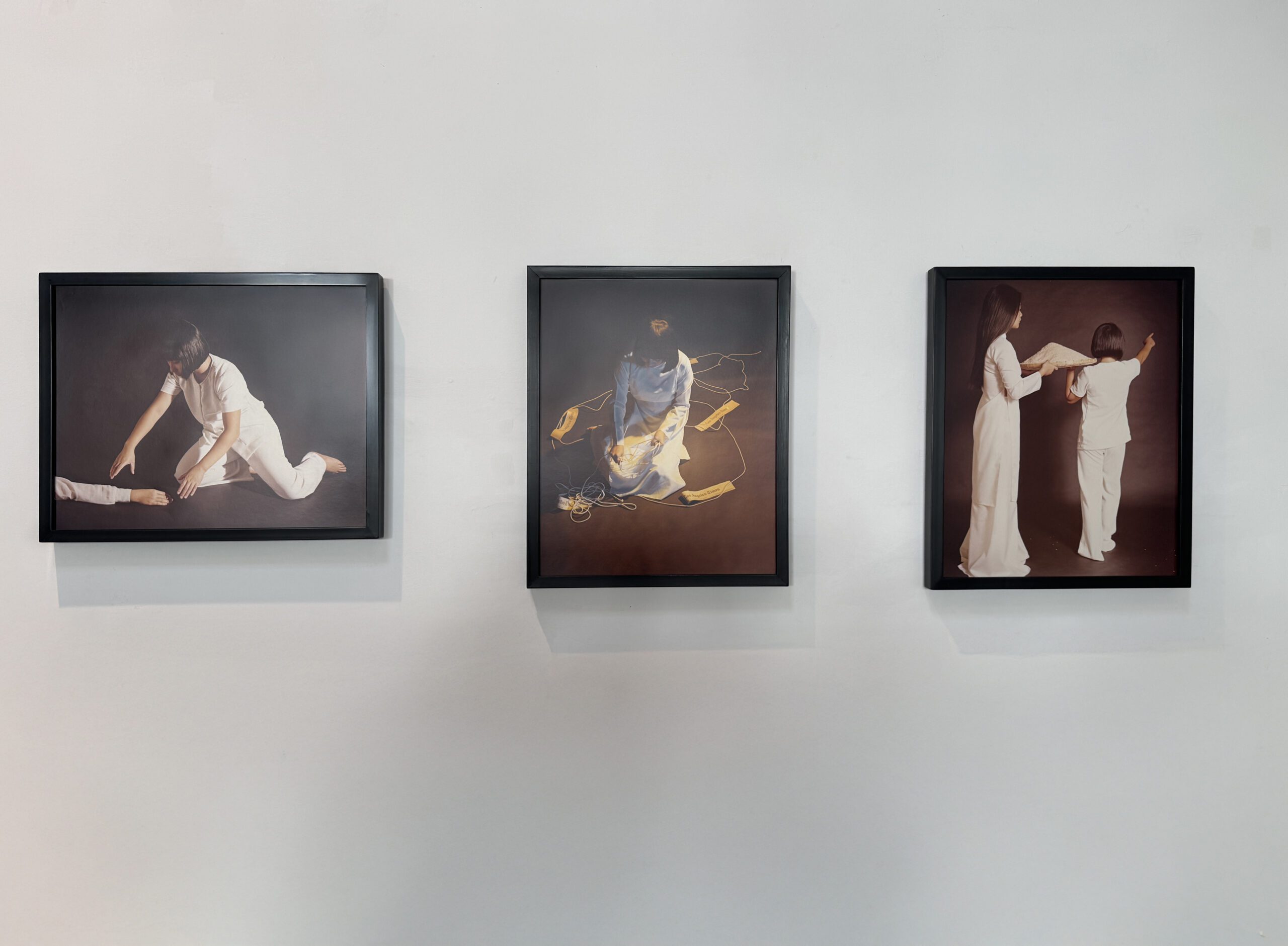 Hanh Thi Pham, “Untitled (Early Work)” (1983). “Ethereal Equinox” exhibition view at Icehouse Arts Complex, Long Beach, 2025. Photo: Brian Doan.