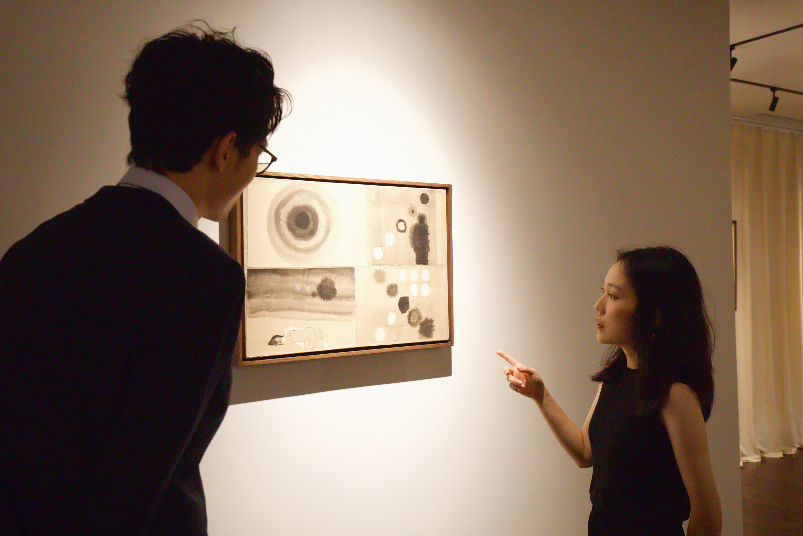 Mr Muchun Niu and Ms Sophie Huang at  VAC. Photo: Ca Con / VAC.