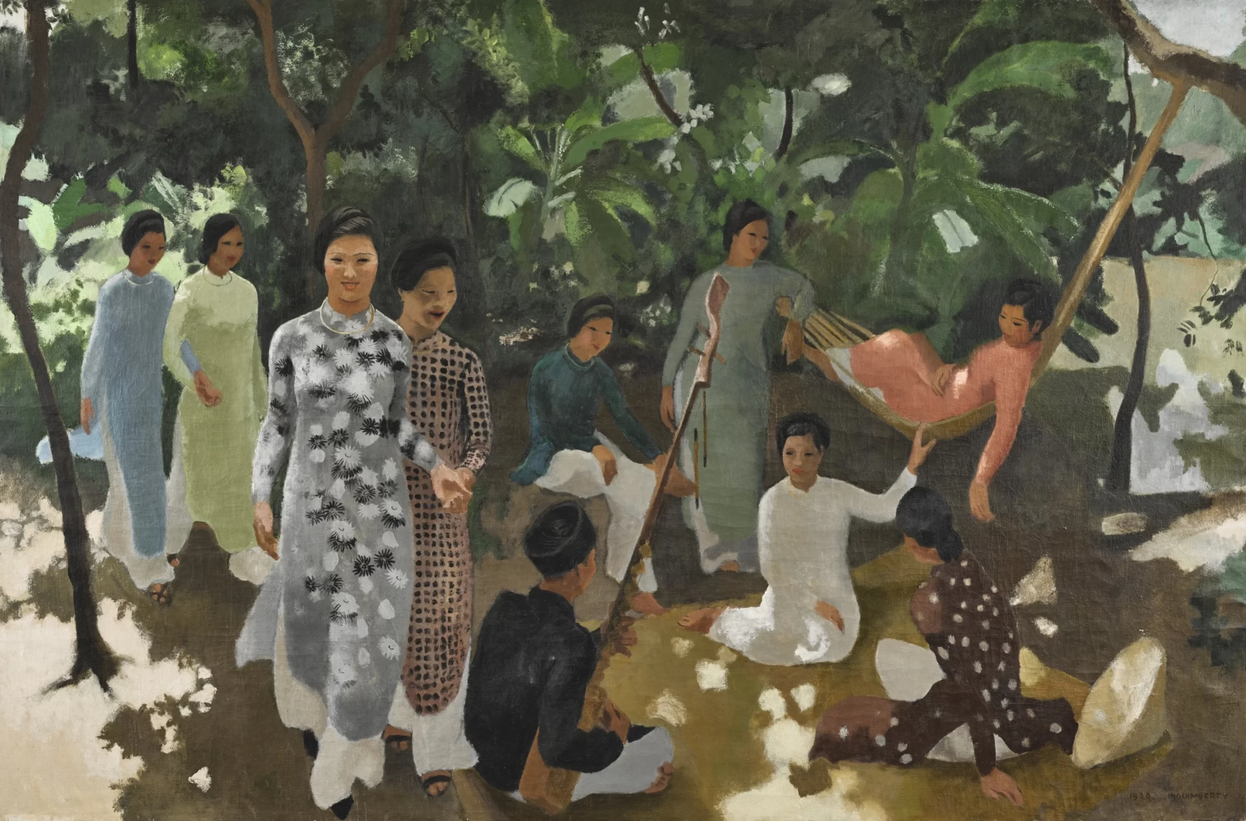 The Hammock (Chiếc võng) Joseph Inguimberty
